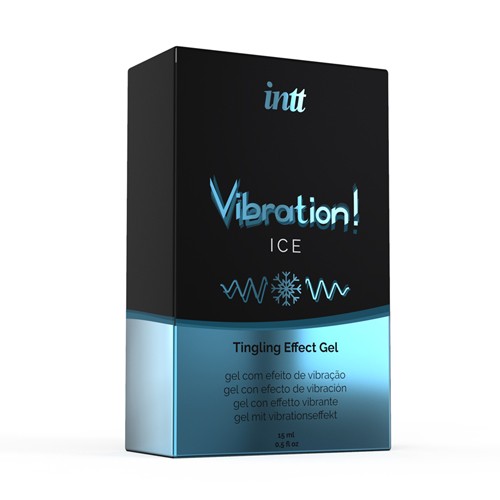 INTT «Vibration! Ice» 15ml prickelndes Intimgel mit Geschmack (Minze) für einen intensiven Orgasmus