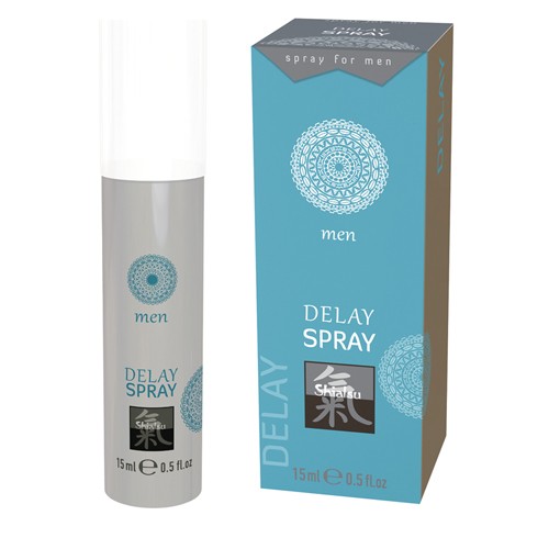 Shiatsu «Delay Spray» 15ml Orgasmus-Verzögerungsspray gegen Überempfindlichkeit des Penis