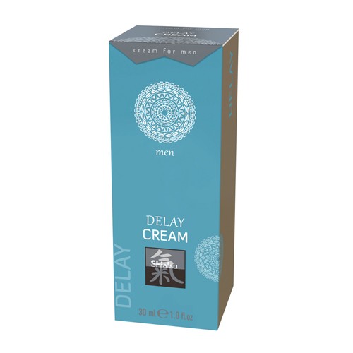 Shiatsu «Delay Cream» 30ml Orgasm delay cream against hypersensitivity of the penis