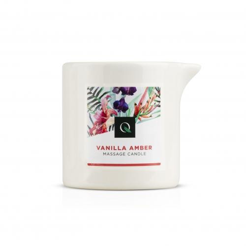Exotiq  «Vanilla Amber» Massagekerze mit sinnlichem Duft (Vanille Ambra), 60g 
