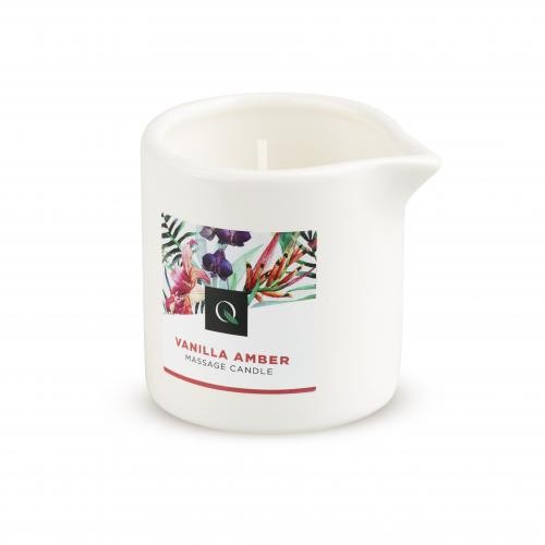Exotiq  «Vanilla Amber» massage candle with sensual scent, 60g 