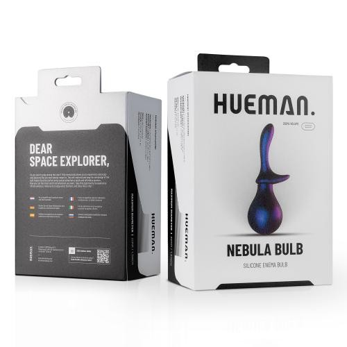 Hueman «Nebula Bulb» anal douche in preparation for hygienic anal sex