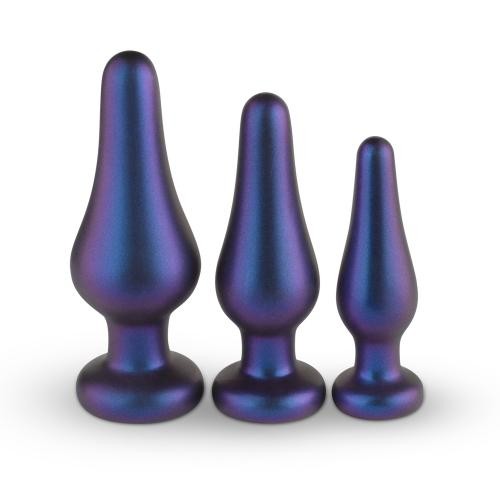 Hueman «Comets» butt plug set made of soft silicone - ideal for beginners