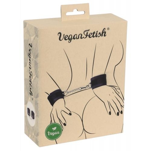 Vegan Fetish «Handfesseln» Handfessel Set in Leder-Optik (vegan)