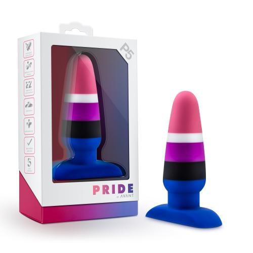 Avant «Fluid» Silikon-Analplug, Pride Edition