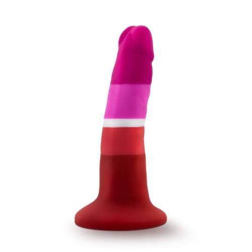 Avant «Schönheit» Silikon-Dildo mit Saugnapf, Pride Edition