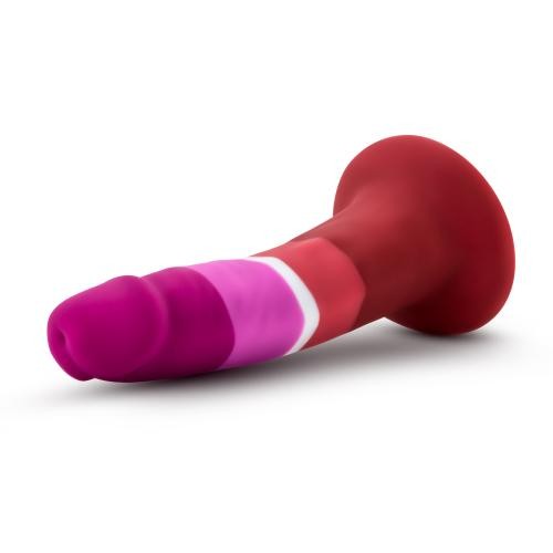 Avant «Schönheit» Silikon-Dildo mit Saugnapf, Pride Edition