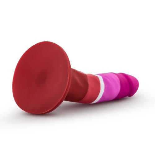 Avant «Schönheit» Silikon-Dildo mit Saugnapf, Pride Edition