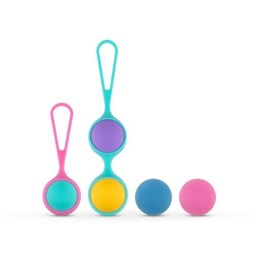 PMV20 «Vita» colorful love ball set for a strong pelvic floor