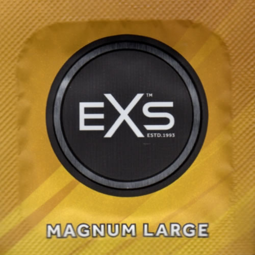 EXS Vorratsbeutel «Magnum» 100 extra große XXL-Kondome
