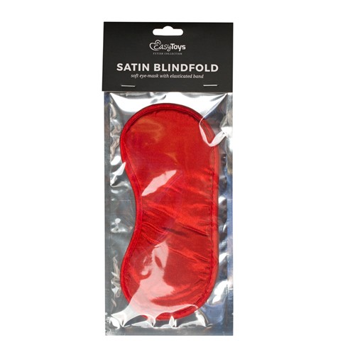 EasyToys «Satin Blindfold» Red eye mask for exciting fun