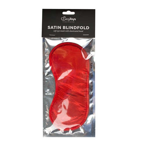 EasyToys «Satin Blindfold» Rote Augenmaske für aufregendes Vergnügen