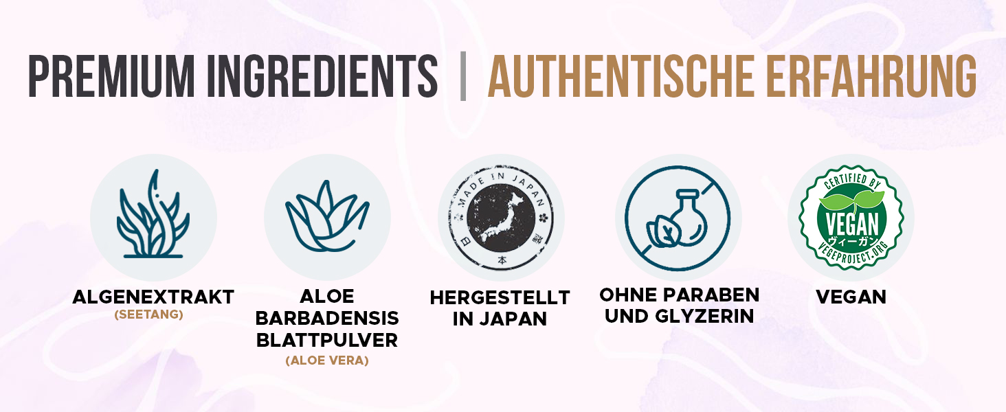 EROTICGEL «Nuru Massage Gel Powder - SUMIRE Edition» japanisches Massagegel-Pulver mit Aloe Vera und Nori Algen, 40g (21)