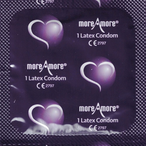 More Amore «Soft Skin» 100 seidenweiche Kondome mit zartem Vanille-Aroma, Vorratspack