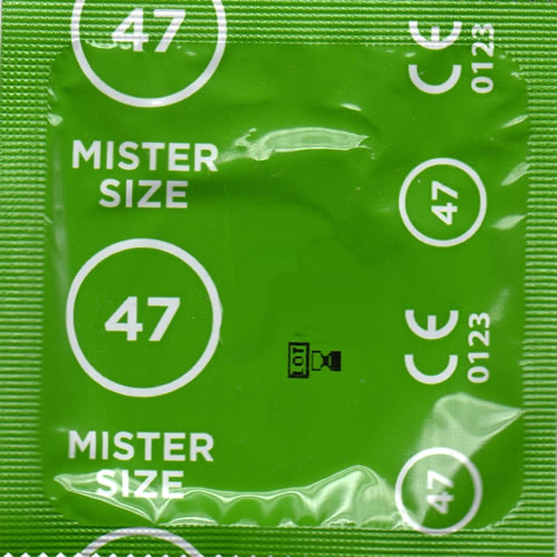 Mister Size «Trial Pack S» (47mm, 49mm, 53mm) 3 x 3 condoms to try on and test