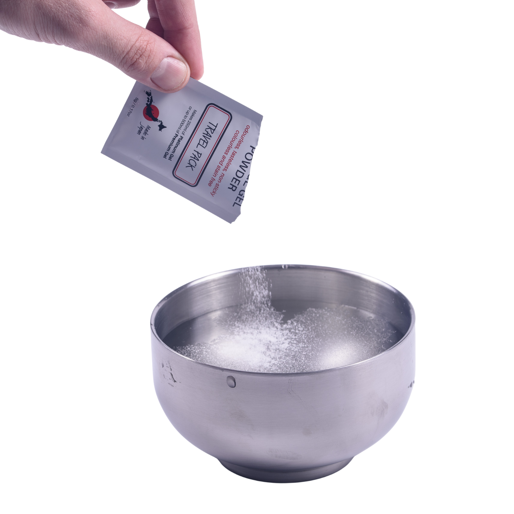 EROTICGEL «Platinum Massage Gel Powder» Travel Pack, japanisches Massagegel-Pulver aus natürlichen Inhaltsstoffen, 2x5g (3)