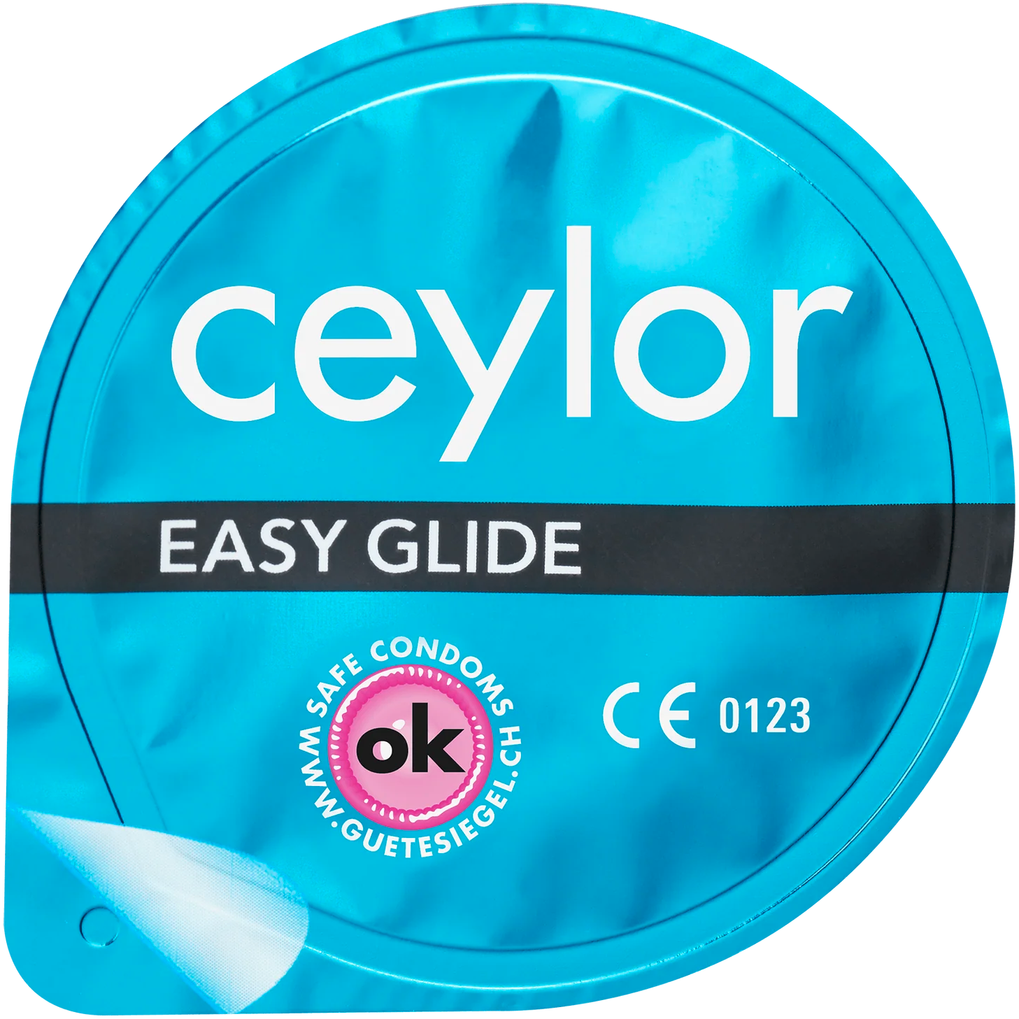 Ceylor «Easy Glide» 9 extra feuchte Kondome mit 30% mehr Gleitmittel, verpackt im hygienischen Dösli