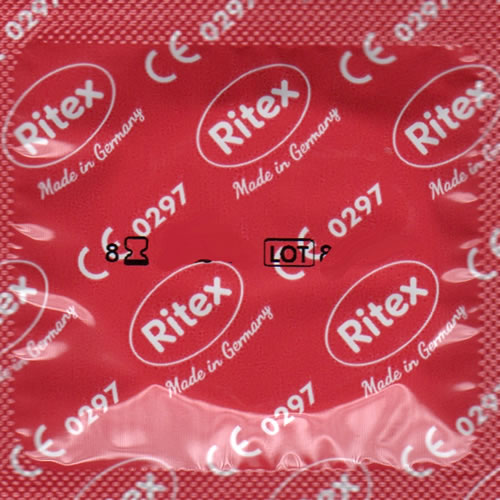 Ritex «XXL» Extra Gross (Extra Large), 8 highly elastic condoms for large sizes