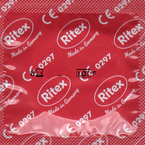 Ritex «XXL» Extra Gross (Extra Large), 3 highly elastic condoms for large sizes