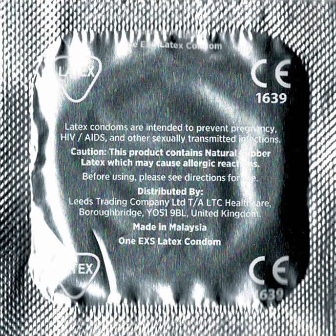 EXS Vorratsbeutel «Pride» 144 anatomische Kondome im Regenbogen-Design