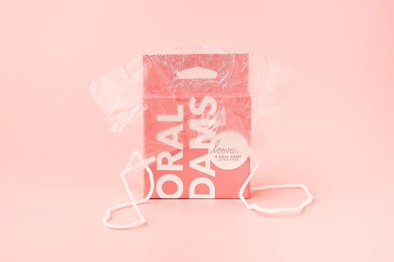 Loovara «Oral Dams» 3 transparente, latexfreie und geruchslose Lecktücher (4)