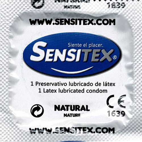 Sensitex «Natural» 100 natürliche und vegane Kondome aus Spanien, Vorratspackung