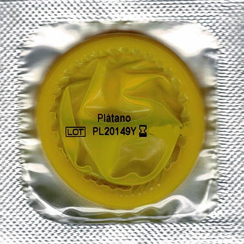 Sensitex «Tutti Frutti» 3 bunte und vegane Kondome mit Geschmack - aus Spanien